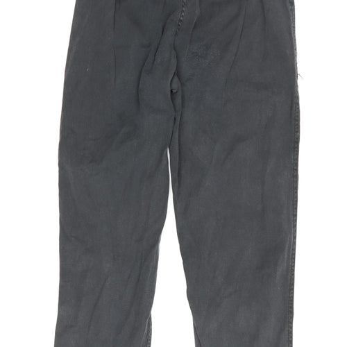 Topshop Women's Black Cropped Trousers Size 34