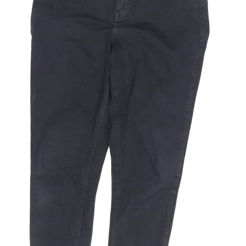 Topshop Women's Black Skinny Jeans Size 12 Stretch