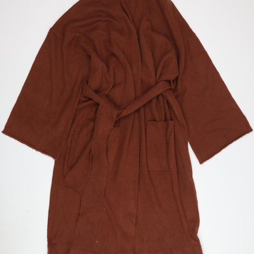 Threadbare Women's Brown Wrap Jumper, Size 14