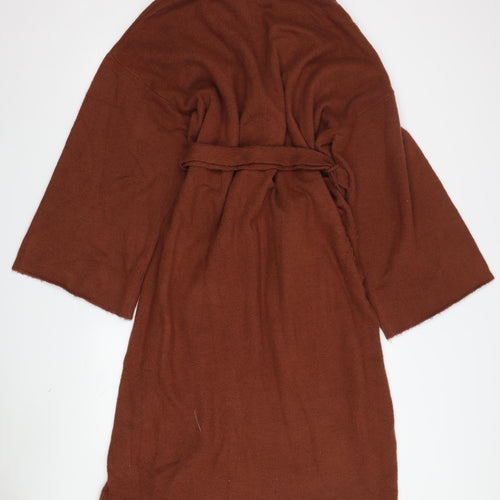 Threadbare Women's Brown Wrap Jumper, Size 14