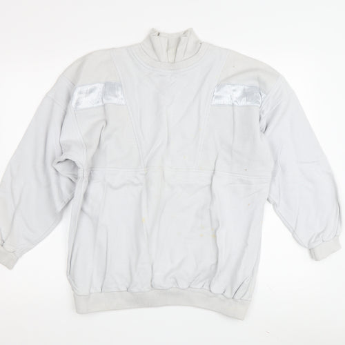 Albino Unisex White Medium Sweatshirt