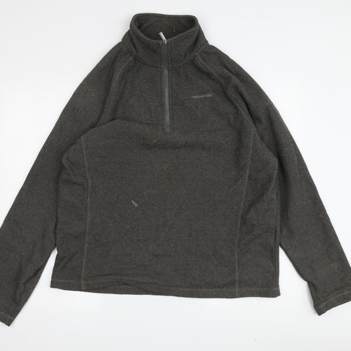 Craghoppers Men's Grey 1/2 Zip Sweatshirt - L