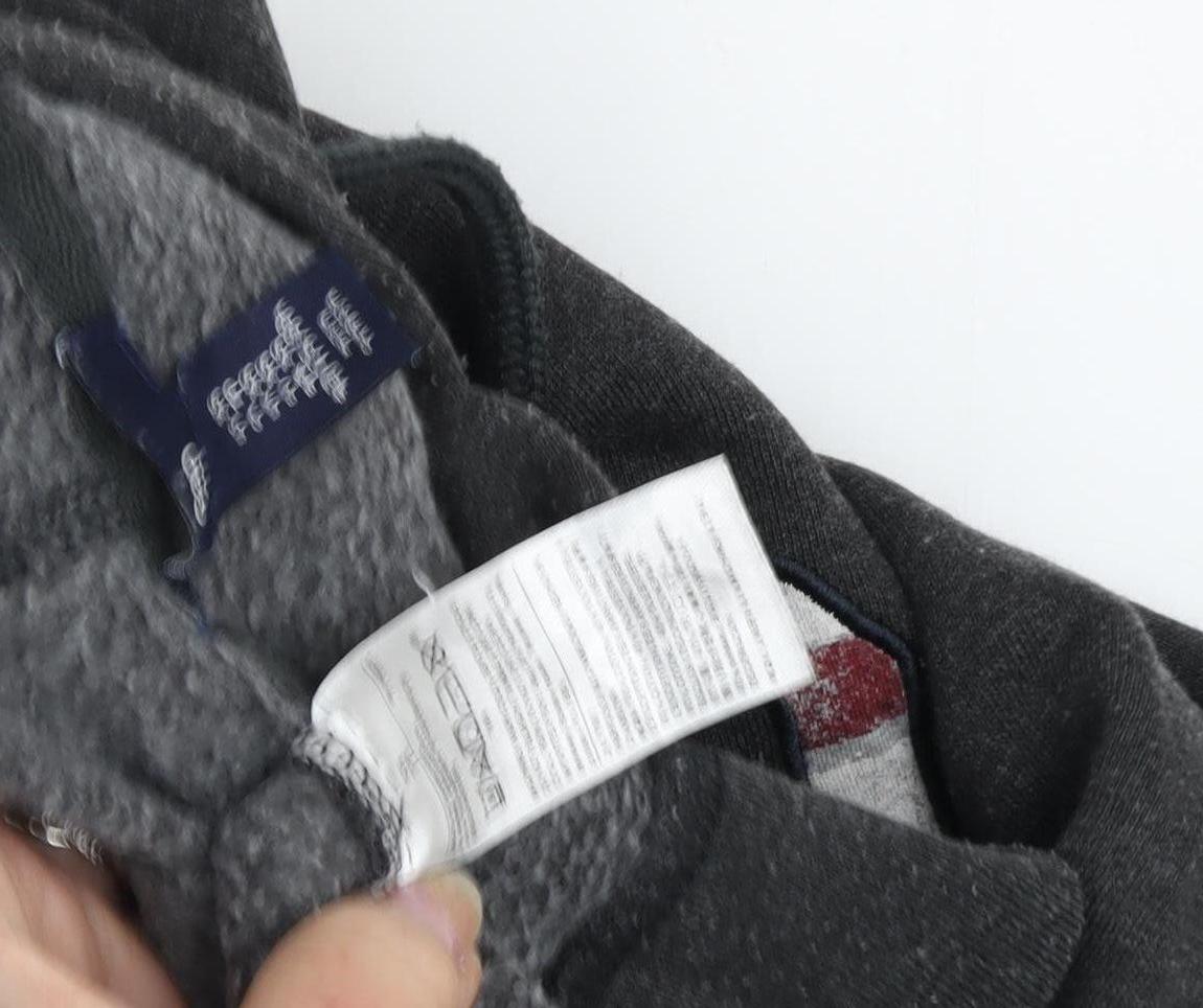 GAP Men's Black Logo Pullover Hoodie Size L