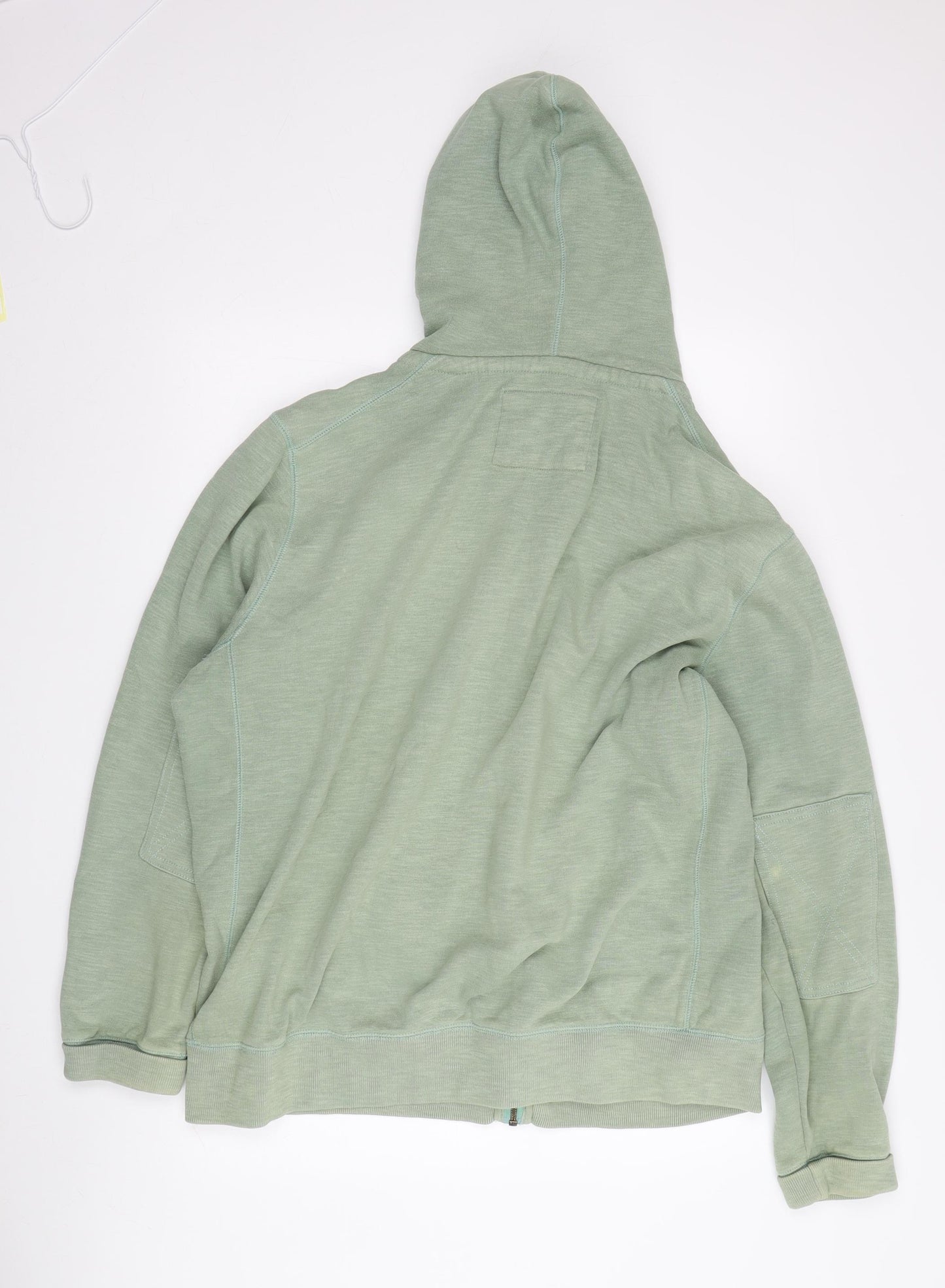 Marks and Spencer Men's Green XL Full Zip Hoodie