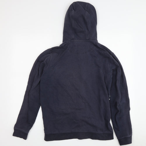 Lyle & Scott Boys Blue Striped Full Zip Hoodie 15-16Y