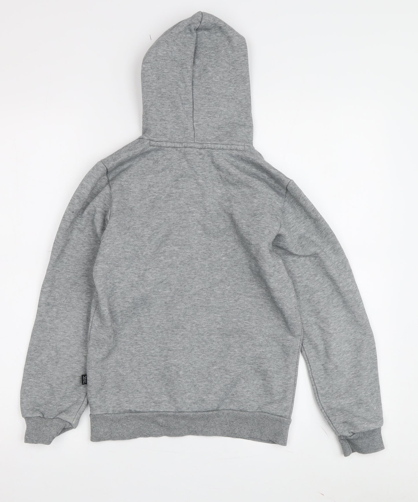 Puma Boys Grey Logo Hoodie, 9-10 Years, Pullover