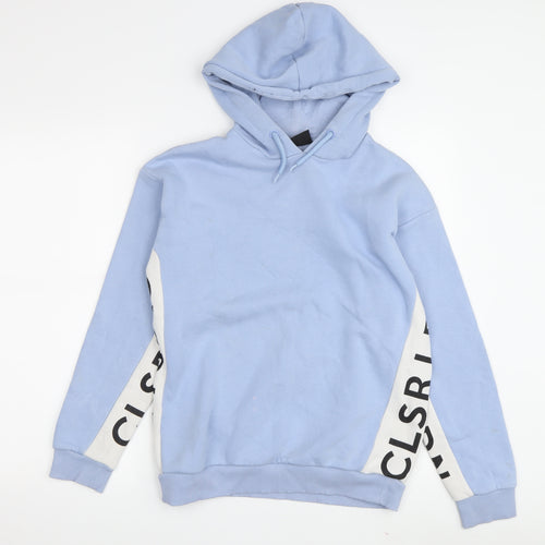 Closure London Women's Blue Pullover Hoodie Size 10