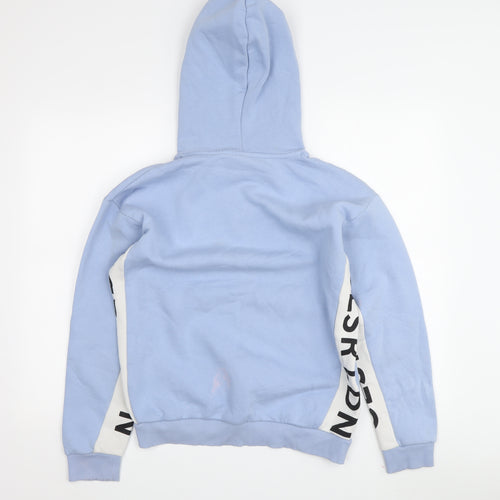 Closure London Women's Blue Pullover Hoodie Size 10
