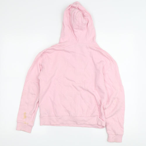 Skechers Girls Pink Pullover Hoodie - 10-11 Years
