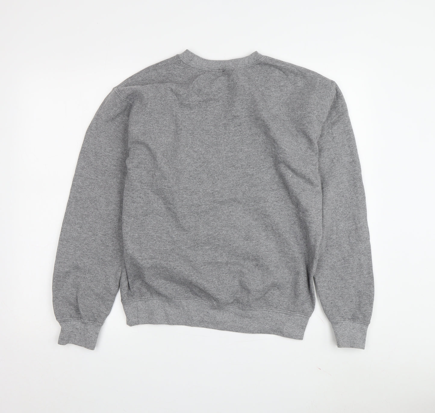 Topshop Grey Cotton Women's Sweatshirt Small S