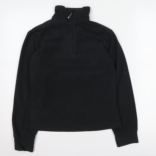 Trespass Women's Black XS 1/2 Zip Sweatshirt