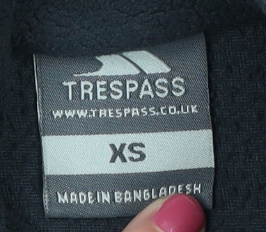 Trespass Women's Black XS 1/2 Zip Sweatshirt