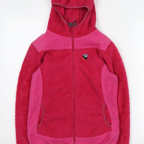 Sprayway Girls Pink Hooded Puffer Jacket, Size 12-13