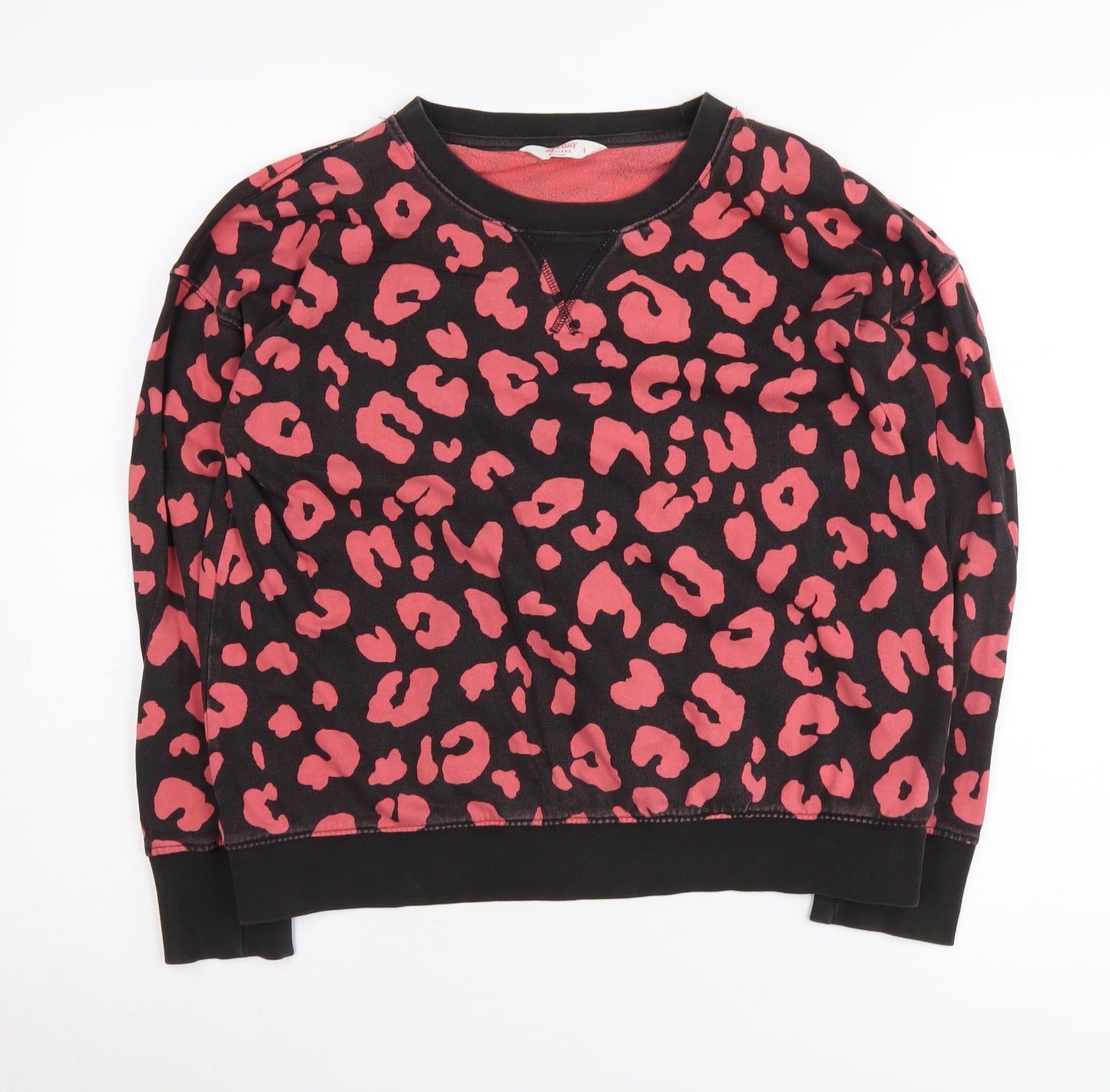 John Lewis Women's Black Animal Print Sweatshirt, S