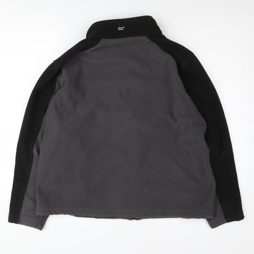 Regatta Men's Black XL Fleece Windbreaker Jacket