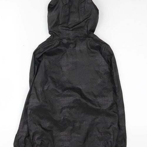 Peter Storm Boys' Black Windbreaker Jacket 7-8 Years