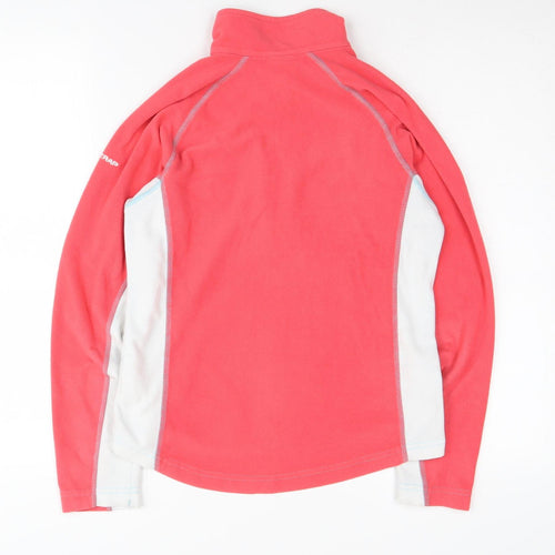 Trespass Women's Pink 1/2 Zip Fleece Sweatshirt, Size S