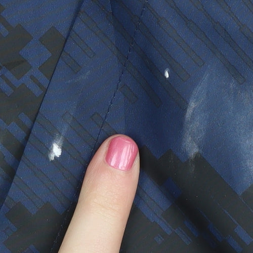 Adidas Women's Blue Windbreaker Jacket Size S