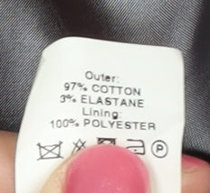 River Island Women's Yellow Trench Coat Size 14