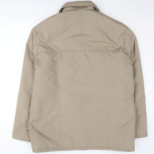St Michael Men's Beige Casual Jacket, Size M, Vintage