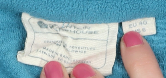 Mountain Warehouse Women's Blue Fleece Jacket Size 12