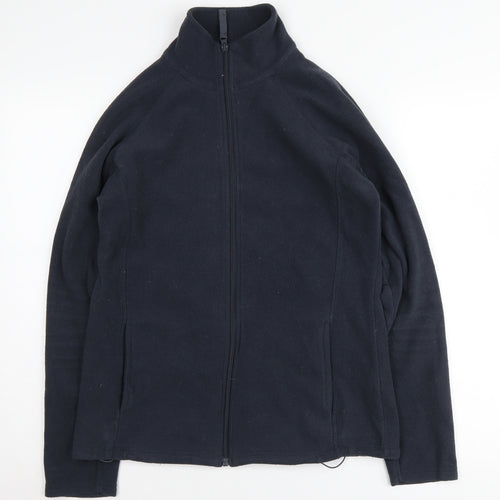 Mountrose Women's Black Fleece Jacket Size 12 Casual