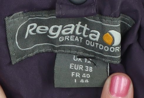 Regatta Women's Purple Parka Jacket Size 14