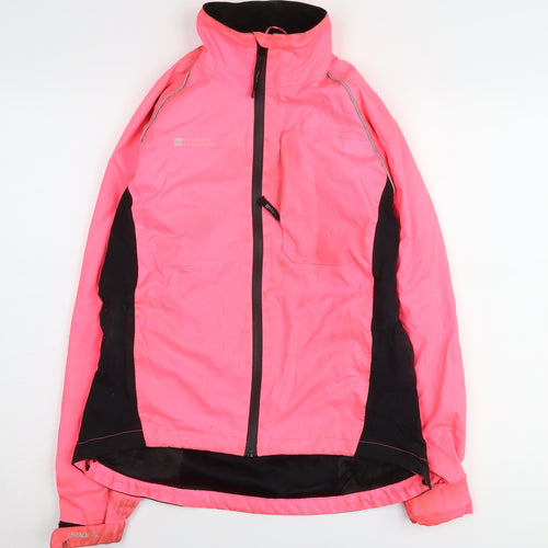 Mountain Warehouse Women's Pink Windbreaker Jacket Size 10