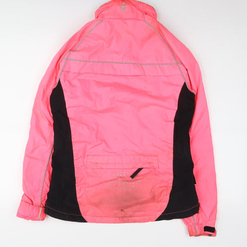 Mountain Warehouse Women's Pink Windbreaker Jacket Size 10