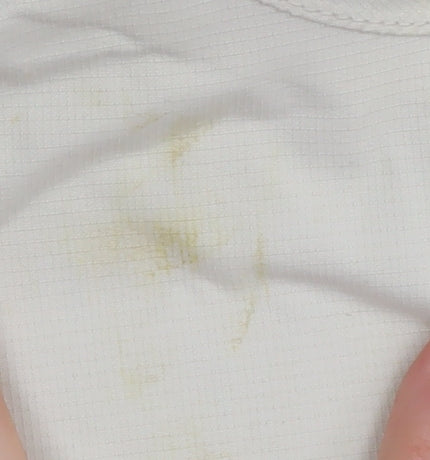 The North Face Women's White Parka Jacket M