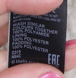 Marks & Spencer Women’s Green Hooded Parka Jacket Size 10