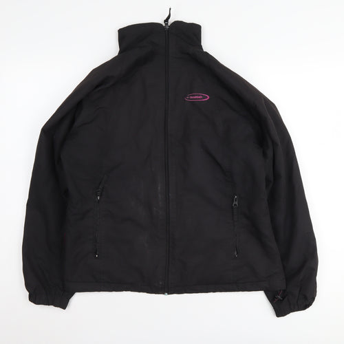 Mountain Life Women's Black Softshell Jacket, Size 10