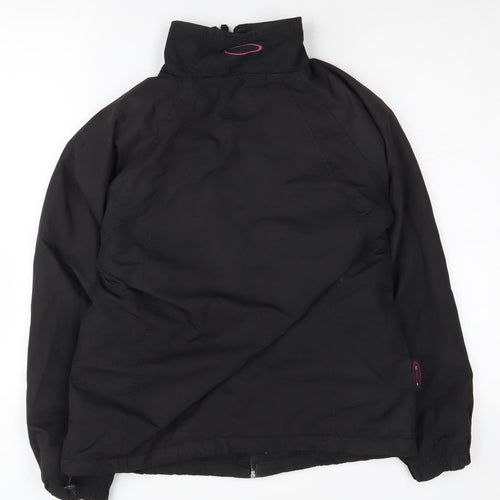 Mountain Life Women's Black Softshell Jacket, Size 10