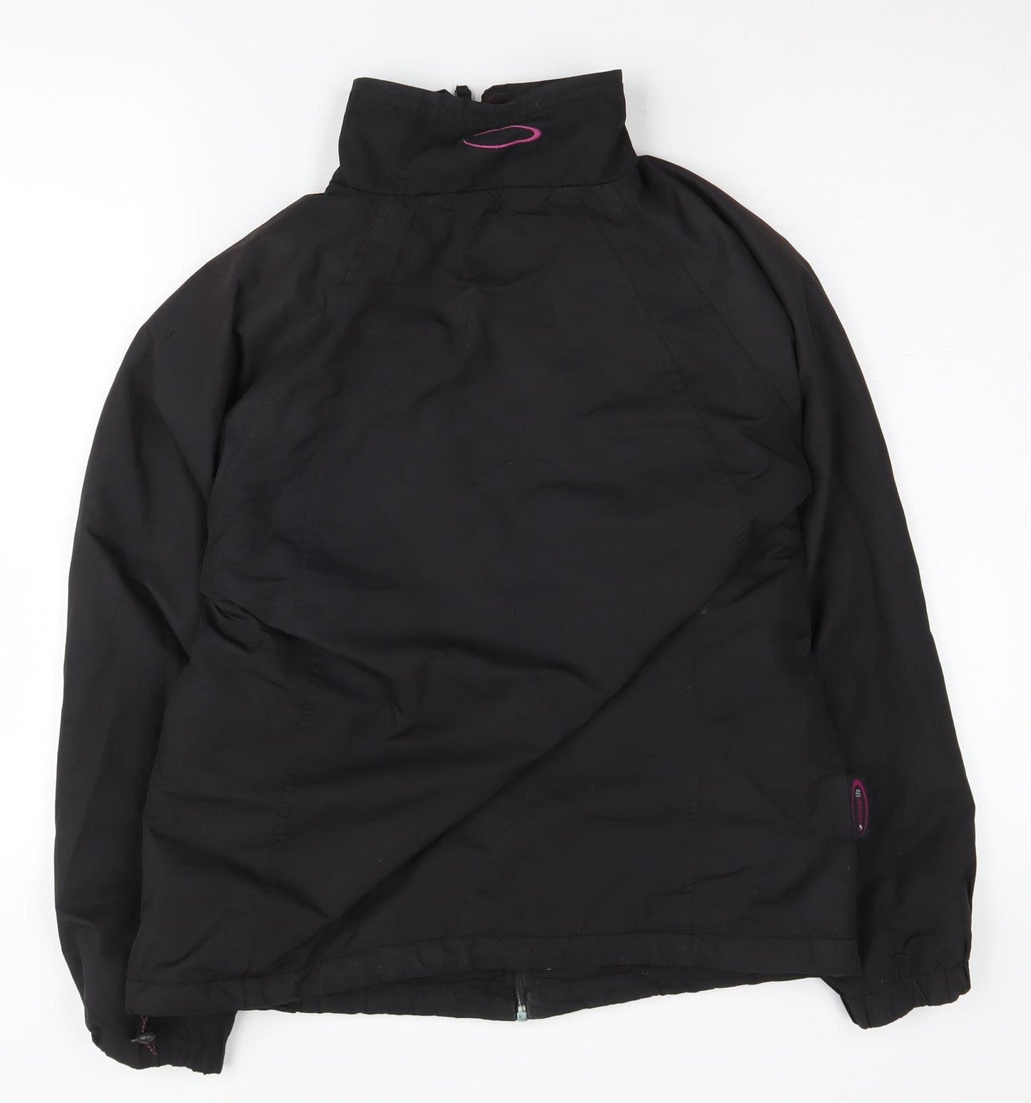 Mountain Life Women's Black Softshell Jacket, Size 10