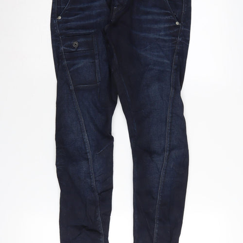 Jack & Jones Men's Blue Straight Denim Jeans