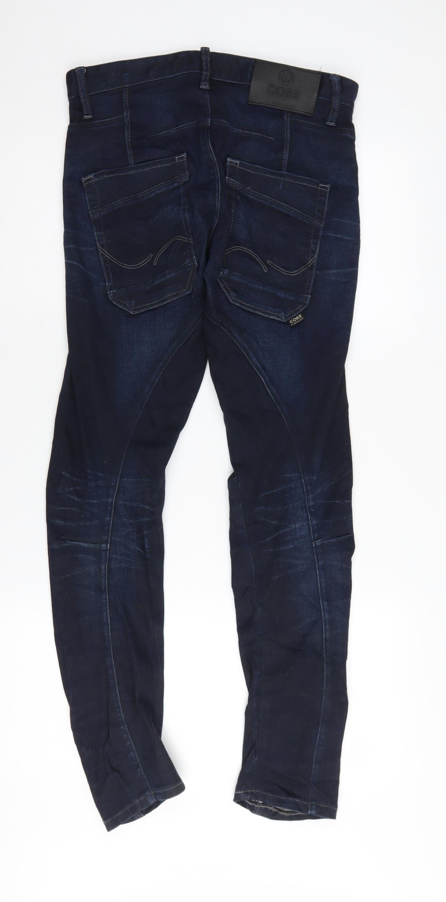 Jack & Jones Men's Blue Straight Denim Jeans