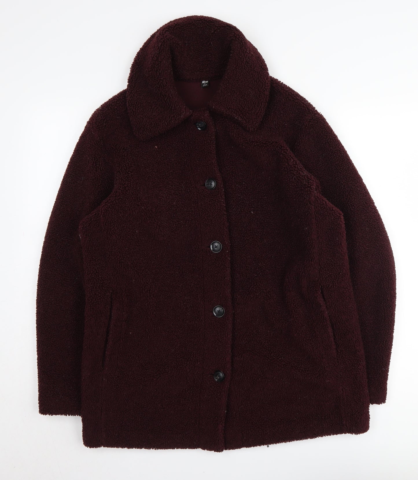 Uniqlo Women's Red Basic Jacket Coat Size S