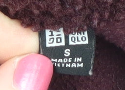 Uniqlo Women's Red Basic Jacket Coat Size S