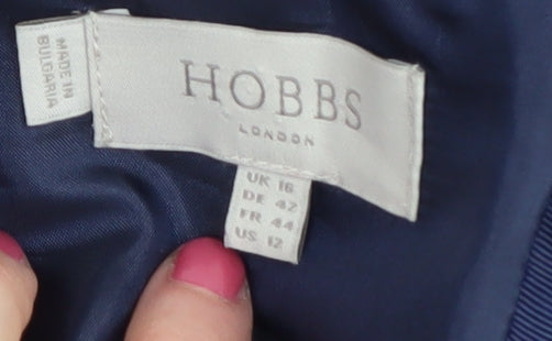 Hobbs Women's Check Sheath Dress Multicoloured Size 16