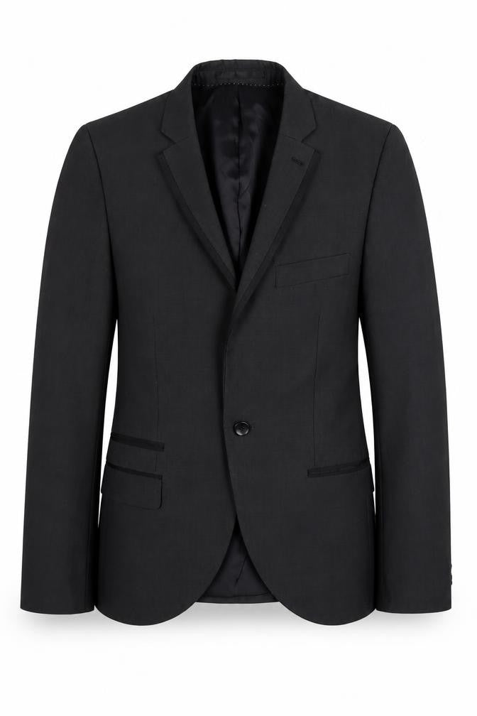 Topman Men's Black Blazer, Size 34, Formal Business Wear