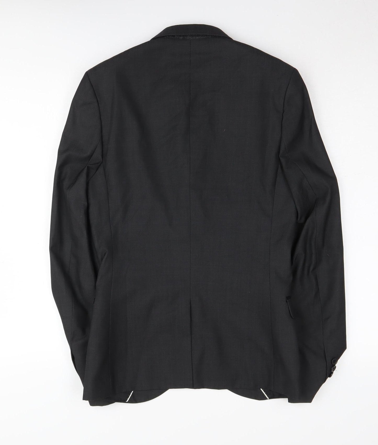 Topman Men's Black Blazer, Size 34, Formal Business Wear