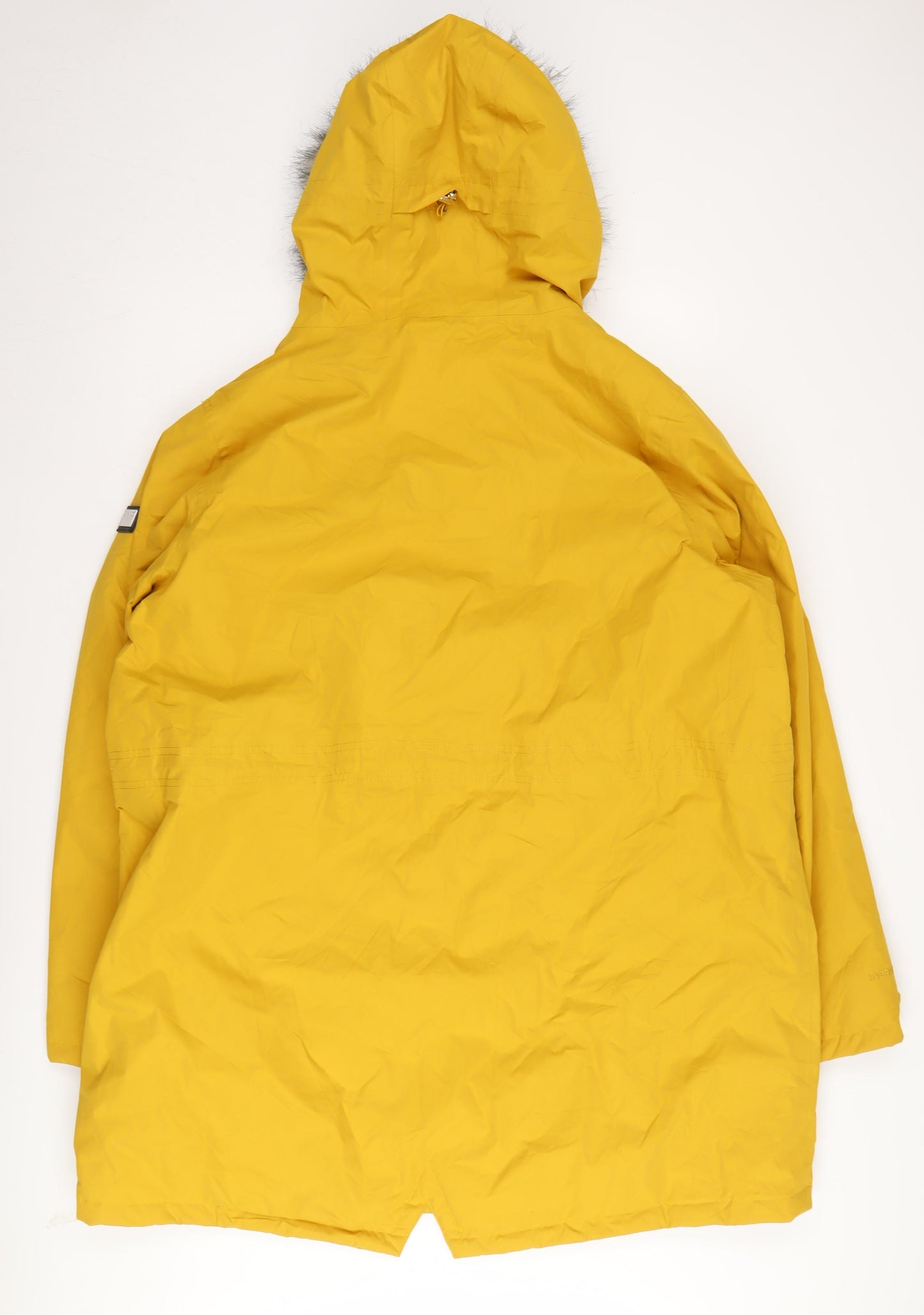 Regatta Women's Yellow Parka Coat Size 24 - Winter Essential