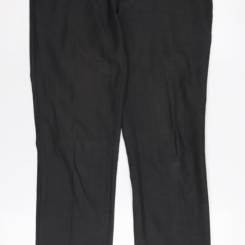 Topman Men's Black Dress Trousers S 30in Formal