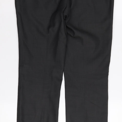 Topman Men's Black Dress Trousers S 30in Formal