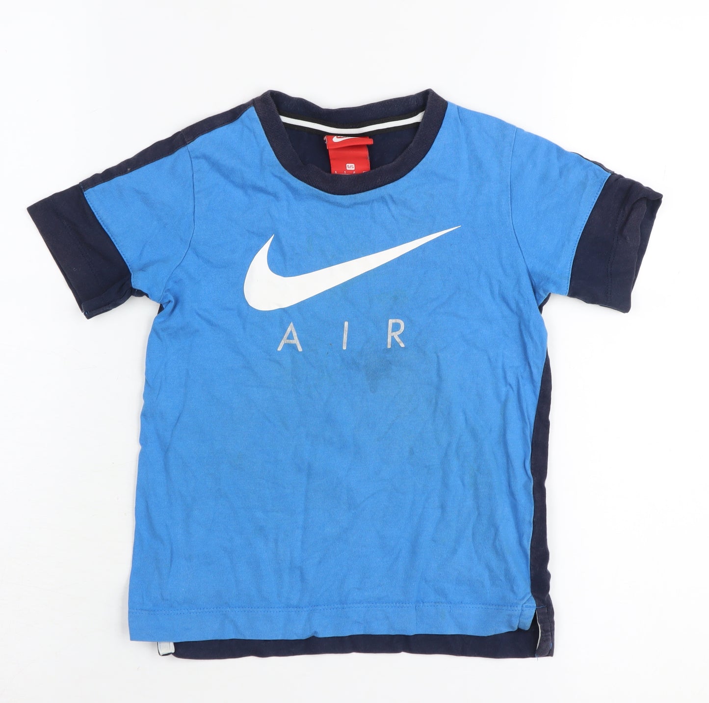 Nike Boys Blue Graphic Print T-Shirt 4-5 Years
