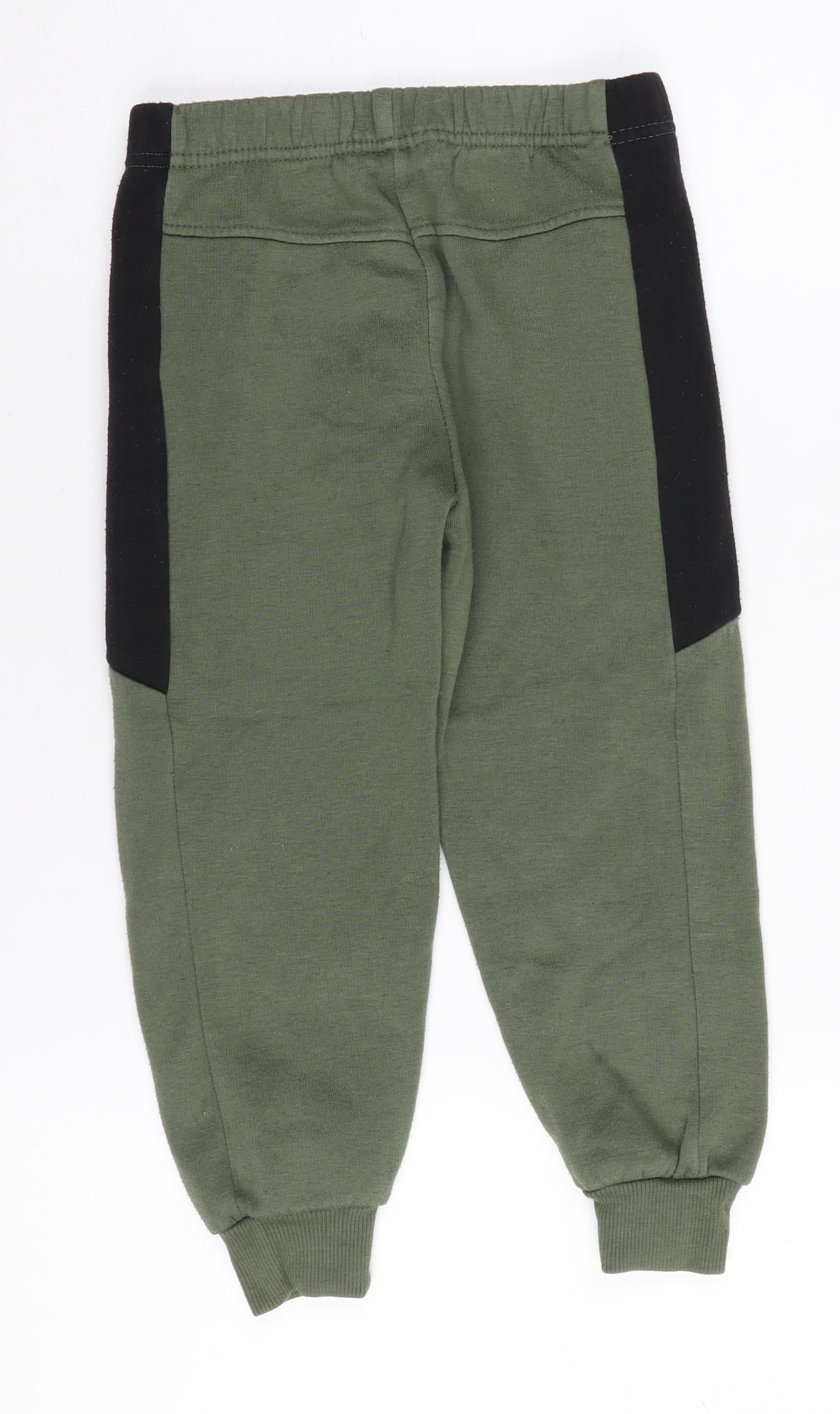 McKenzie Boys Green Black Jogger Trousers 4-5 Years