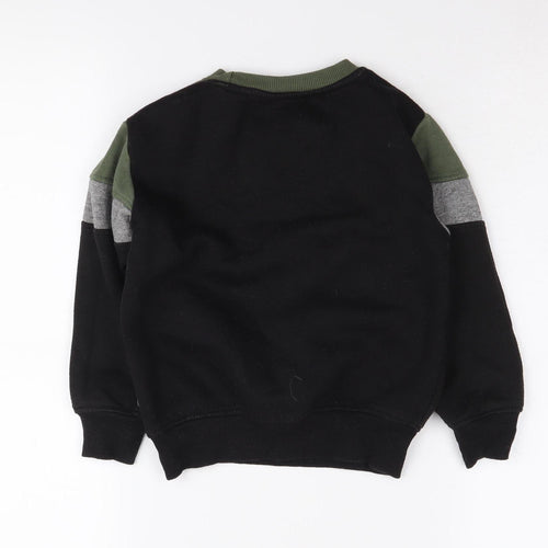 McKenzie Boys Green Colourblock Sweatshirt - 4-5 Years