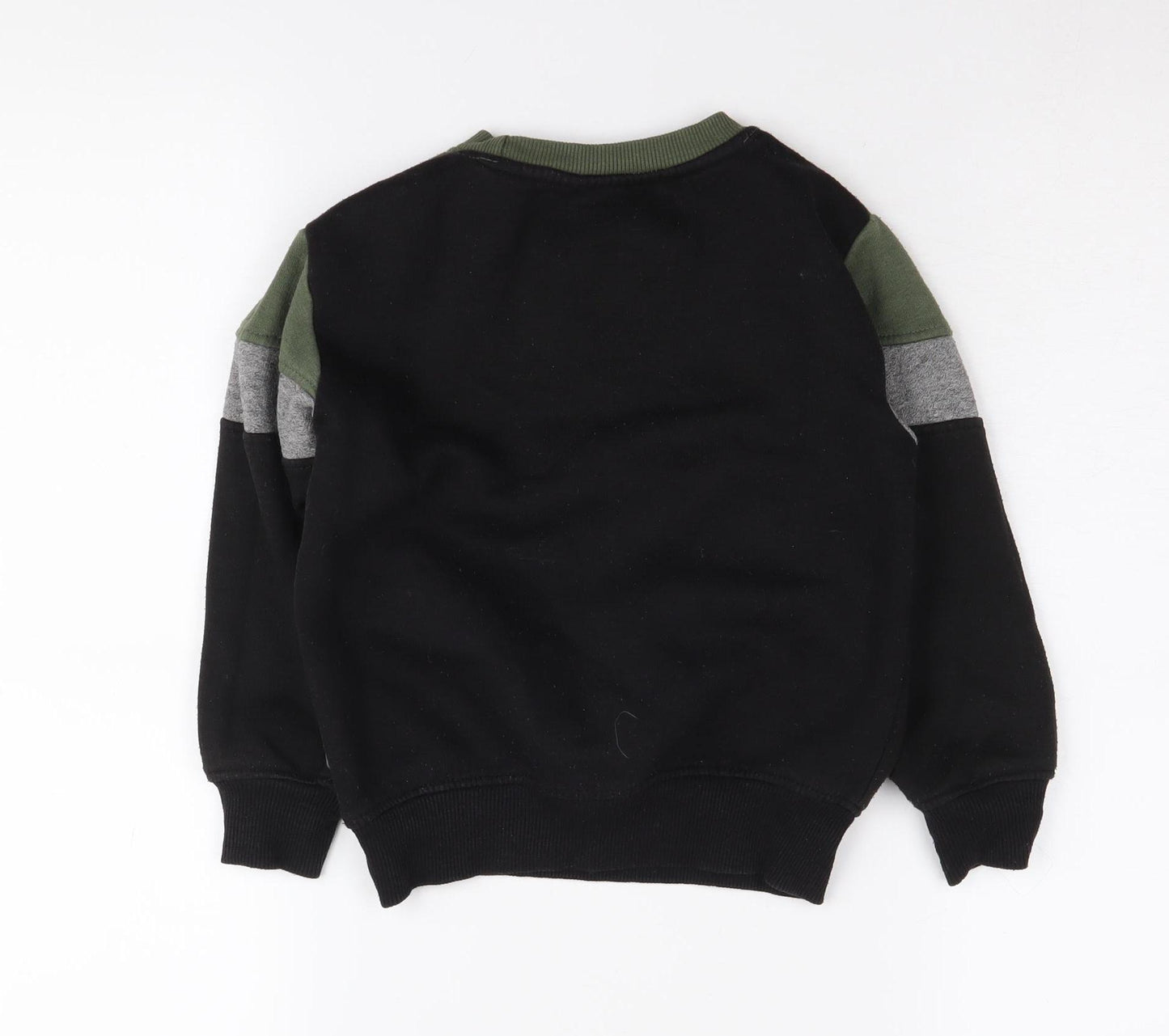 McKenzie Boys Green Colourblock Sweatshirt - 4-5 Years