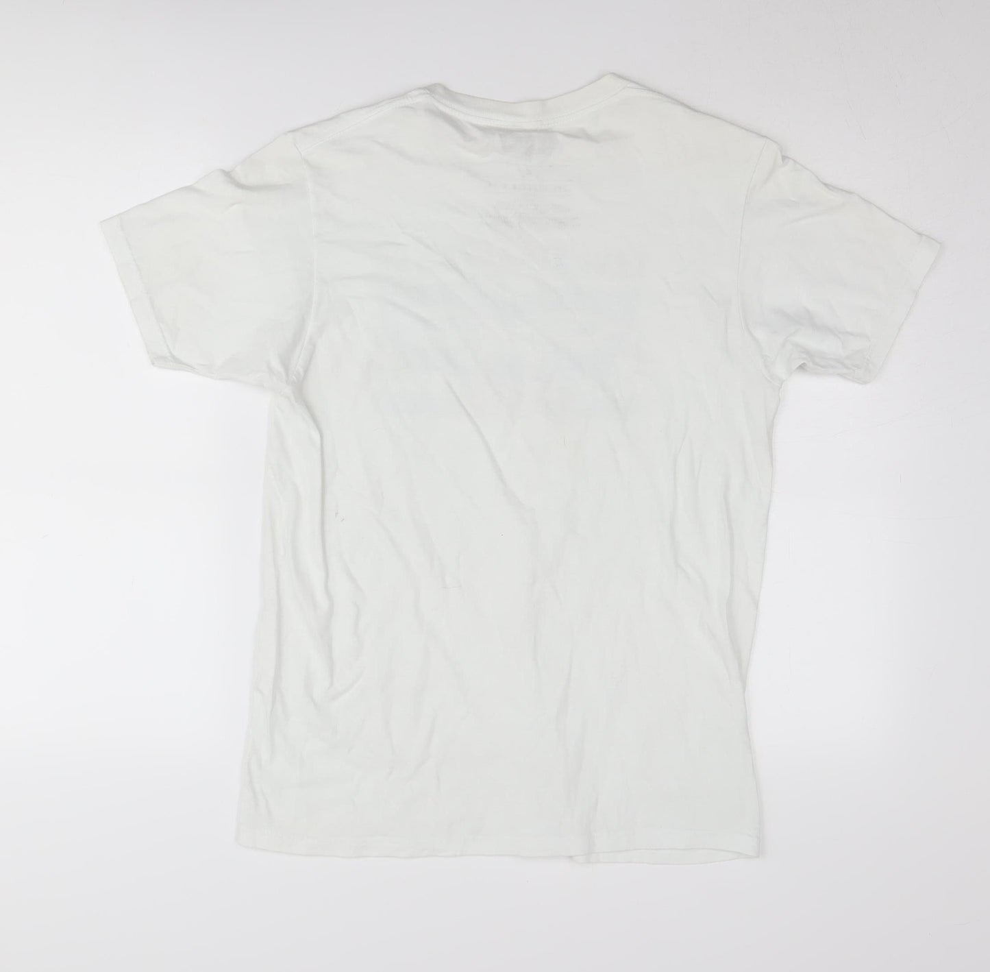 Levi's Unisex White Graphic T-Shirt, Size M, Cotton Comfort