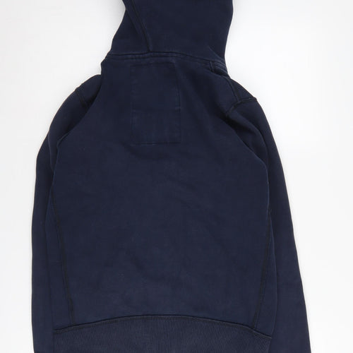 Abercrombie & Fitch Men's Blue Full Zip Hoodie S